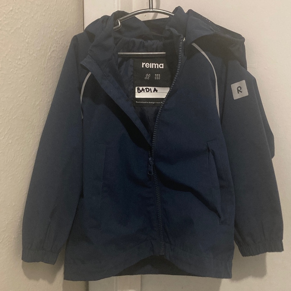 Reima tec navy waterproof jacket 2t